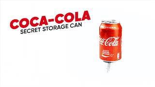 Secret Pocket Coca-Cola Hidden Storage Stash
