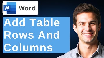 How To Add Table Rows And Columns In Microsoft Word [2025 Guide]