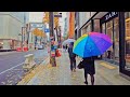 [4K] Seoul Rainy Day Walk - Gangnam Station - Garosugil, old BIGHIT Building | 비오는날 서울 산책 - 강남역-가로수길