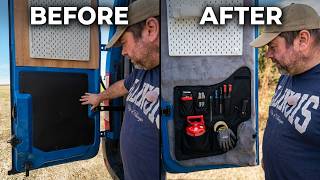 Blackout Screen and Ingenious Storage Soloution | Renault Master | Camper Van