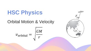 Orbital Motion & Velocity of Satellites and Planets + Examples // HSC Physics