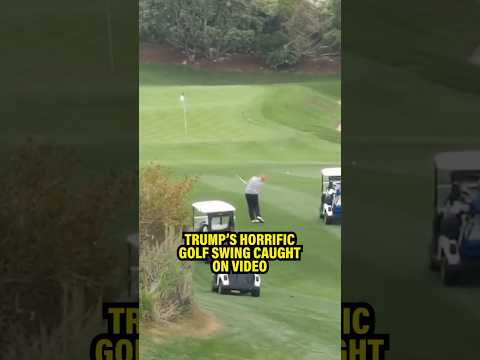 Trump’s HORRIFIC Golf