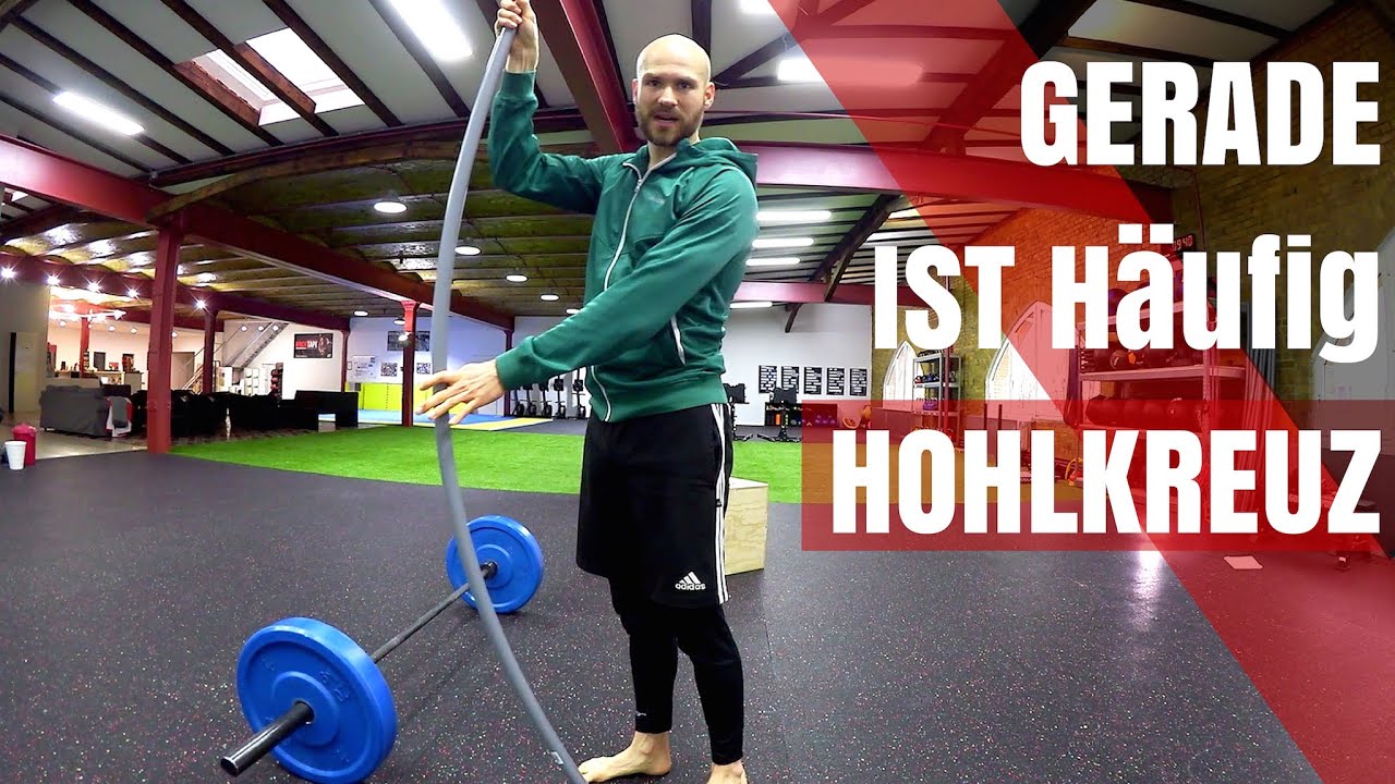 Kreuzheben Startposi - GERADE ist häufig Hohlkreuz!