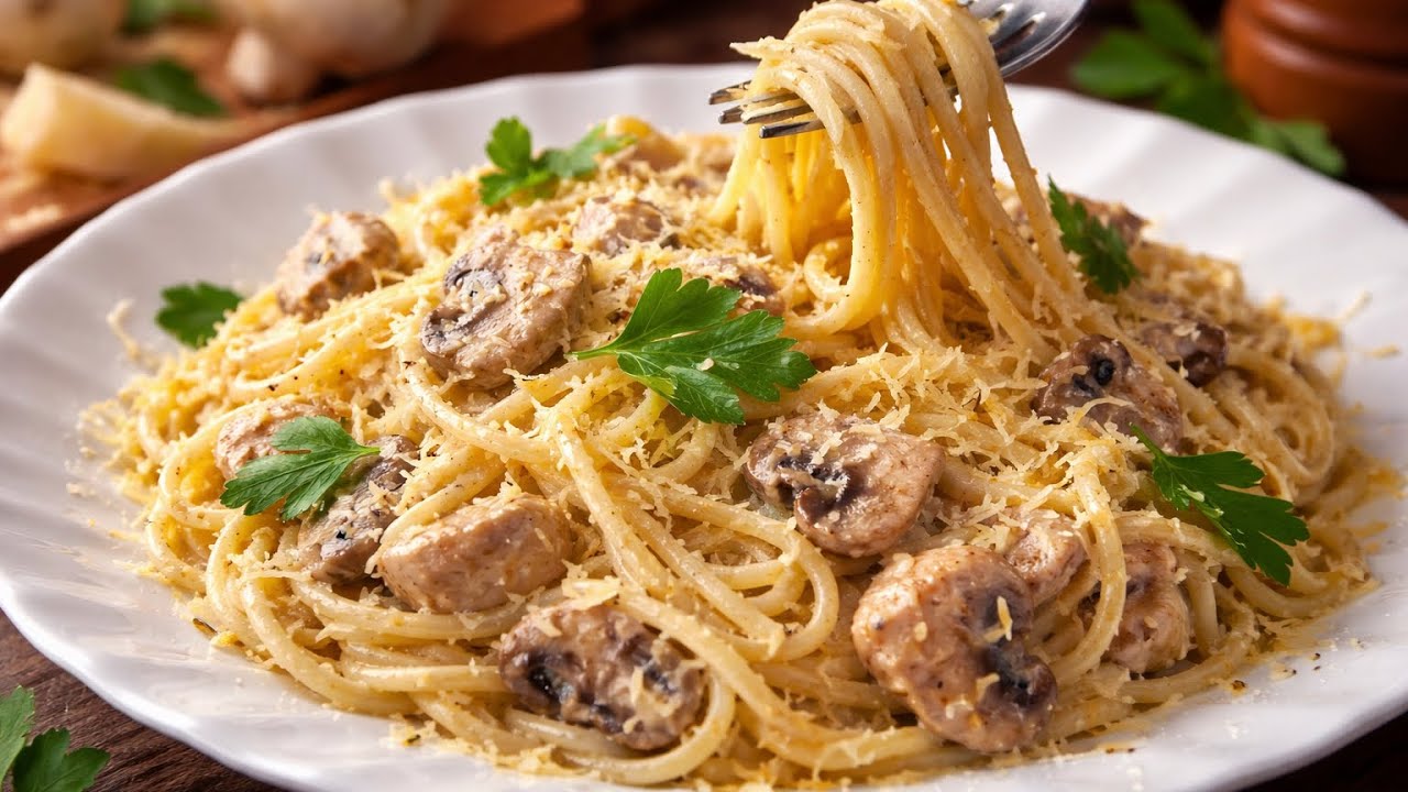 The Easiest Creamy Mushroom Pasta Anyone Can Make