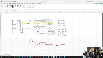 Excel works great with Wacom drawing tablets