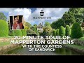 Meet the Countess of Sandwich on a 20 Minute Tour of Mapperton Gardens