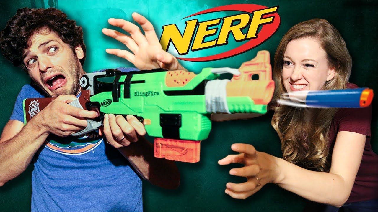 nerf war zombie