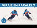 CLASE DE ESQUÍ ⛷ - Viraje Elemental (PARALELO)