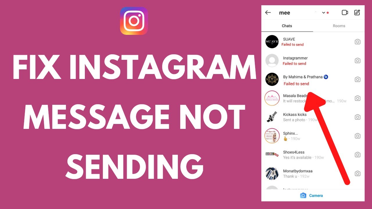 Fix Instagram Messages Not Sending - YouTube