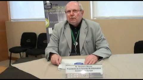 Hermann Maurer at  ICBL2011