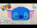 DIY Tsum Tsum Origami: Lilo & Stitch STITCH | 折り紙ディズニーツムツムリロ・アンド・スティッチ スティッチ | 迪士尼松松 史迪仔 摺紙教學