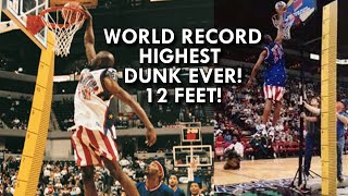 DUNKED ON 12 FEET! HIGHEST DUNK of ALL-TIME | Michael Wilson's World Record!