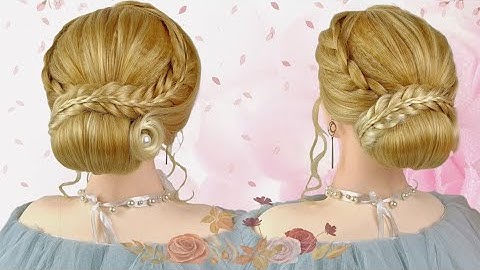 #0155. Kiểu Búi Tóc Đẹp Sang Trọng #ngọcuyênn #tếttóc #búitóc