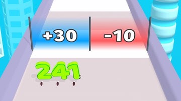 BEST MAX SCORE in Digit Run 3D - Gameplay Android,ios (Levels 11-12)