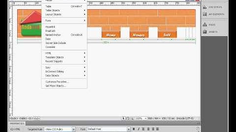 Tutorial : Header with rollover buttons using photoshop- part 2