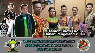 Baju Etnik Kontemporari Dayak ( Koleksi Sandine Bennedict & Roselind Ngali )