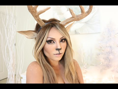 Reindeer Girl Makeup Tutorial