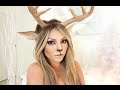 Reindeer Girl Makeup Tutorial