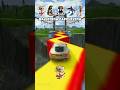 NOOB vs PRO vs HACKER vs HEROBRINE Car Brake Challenge! #8 😖 🚗 #shorts #beamngdrive