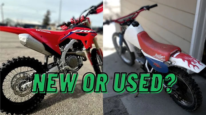 Should You Buy 'NEW' For Your 1st Dirt Bike?