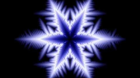 Snowflake Growth Simulation