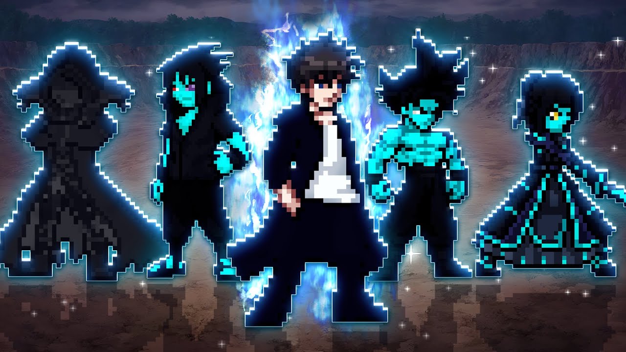 The Ultimate Sung Jin Woo V2 In MUGEN (His army Got CRAZY)