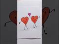 Cute Drawing 😍 😊 #shortsfeed #art #cute #easy #love