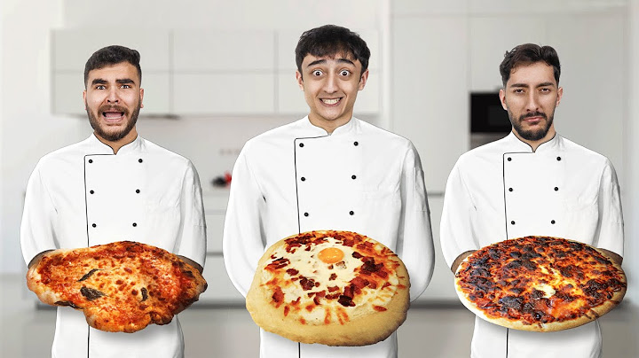 تحدي مين احسن طباخ بيتزا في تريبلز🍕