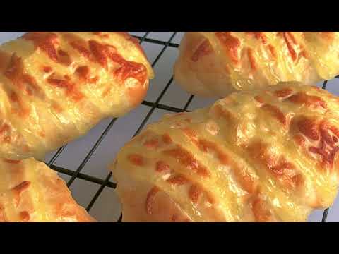 ขนมปังหมูหยอง มายองเนส ชีส / สูตรขนมปัง ง่ายๆ   | Cheese & Flossy Pork Bread Recipe