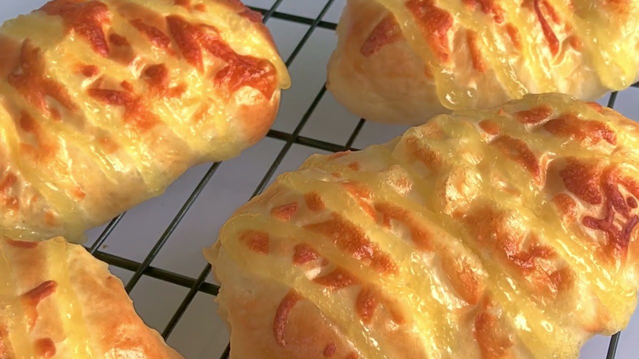 ขนมปังหมูหยอง มายองเนส ชีส / สูตรขนมปัง ง่ายๆ   | Cheese & Flossy Pork Bread Recipe