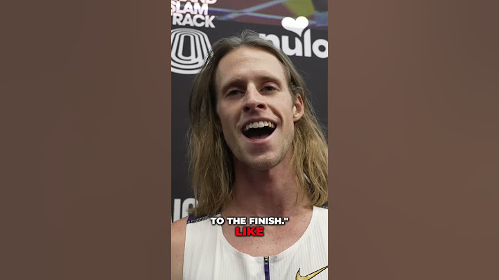 Cole Hocker was surprised by Marco Arop's move to the lead in the GST Philly 1500m last night.