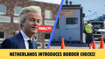 Netherlands begins imposing checks on its borders