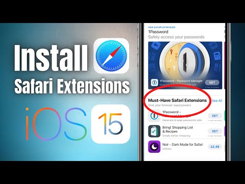 IPhone पर सफारी वेब एक्सटेंशन कैसे डाउनलोड और इंस्टॉल करें | आईओएस 15