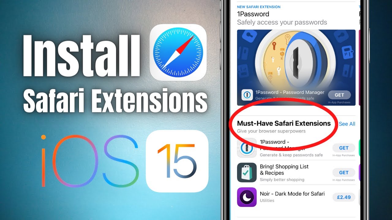 safari install extension