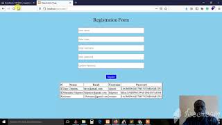 Edit 1. Update data from database using php and mysqli.
