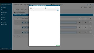 Setting up Category Weighting in Unified Classroom