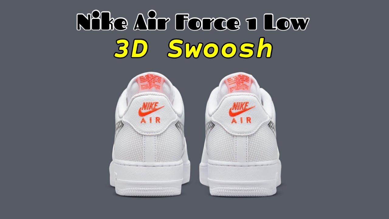 Nike Air Force 1 Low 3D Swoosh