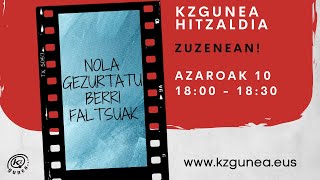 KZguneko hitzaldiak | NOLA GEZURTATU BERRI FALTSUAK