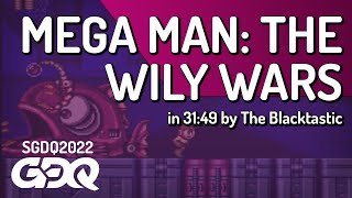 Mega Man: The Wily Wars by The Blacktastic in 31:49 - Summer Games Done Quick 2022