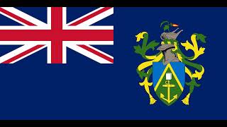 THE COAT OF ARMS OF PITCAIRN ISLANDS flag 10 Hours HD High Resolution (Screensaver)