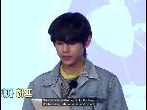 RM asking V about his first love.. Run bts