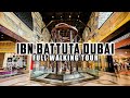 [4K] Most Beautiful & Largest Themed Mall! DUBAI IBN BATTUTA MALL Full Walking Tour!