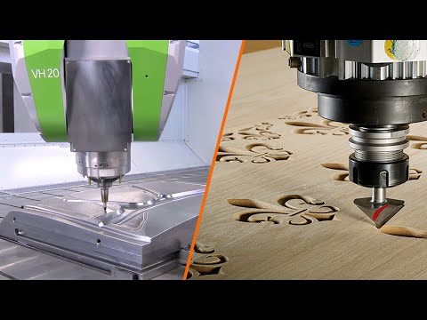 וִידֵאוֹ: מה ההבדל בין מכונות כרסום CNC למתכת?