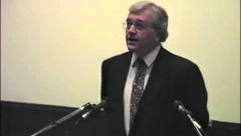 1995 Hayward Lecture Series - Day 1