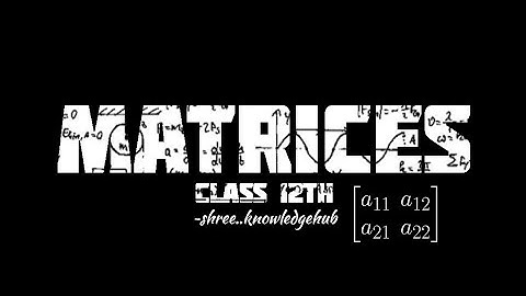 Class 12 |Math