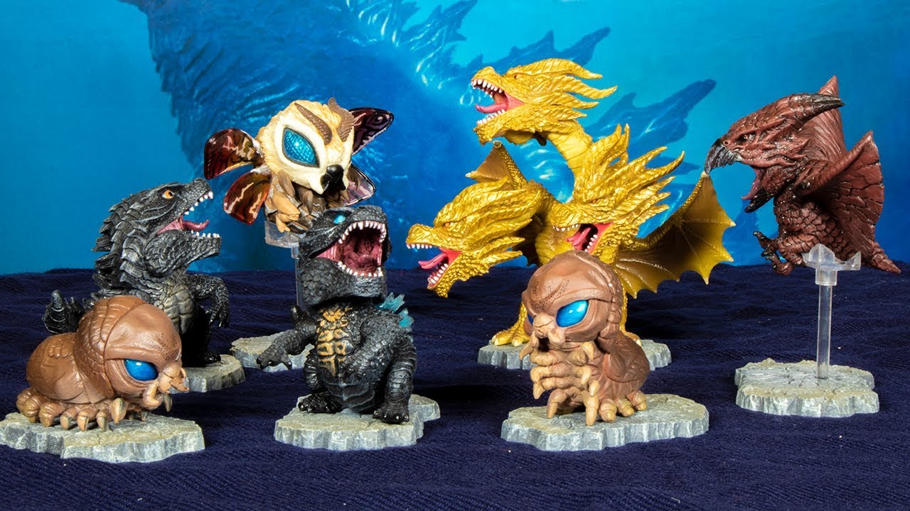 mini godzilla figures