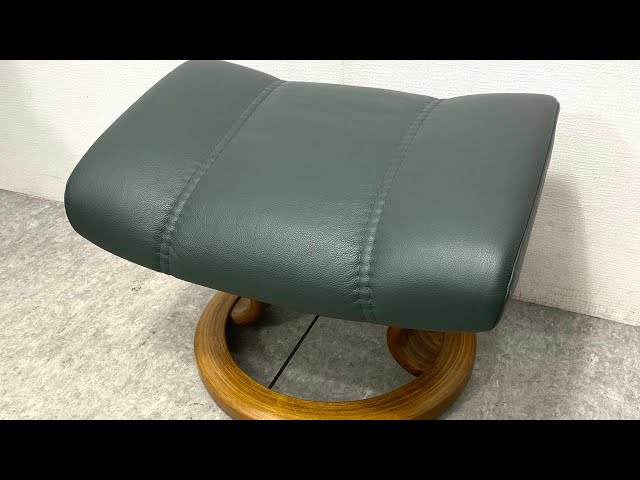 エコーネス　オットマン　スツール　椅子　チェア ☆ エコーネス EKORNES オットマン スツール 本革 レザー ノルウェー