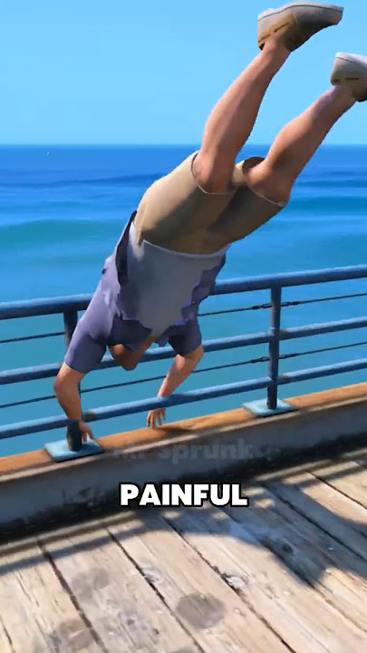 Michael’s MOST Painful Dive in GTA 5!