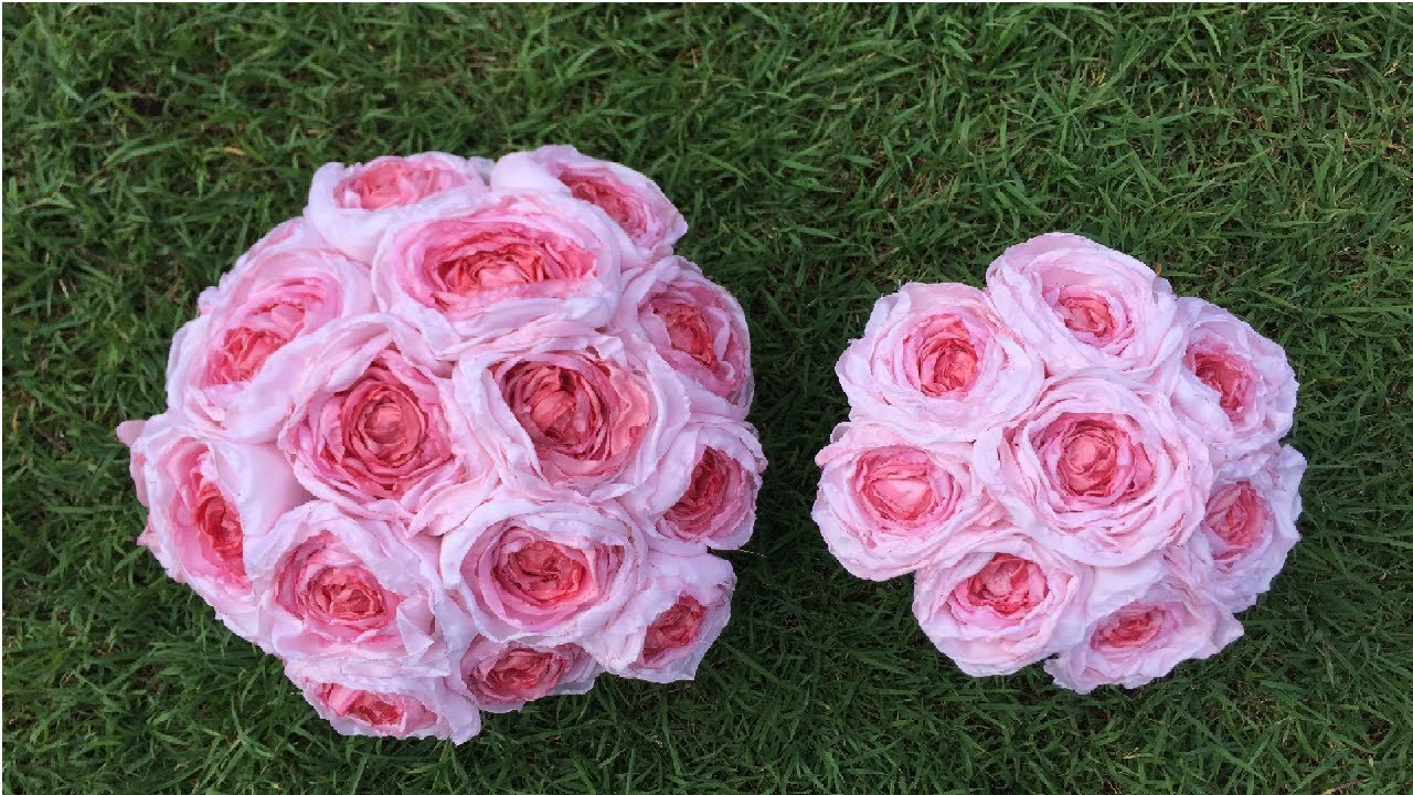 WEDDING DIY - Cabbage Roses Vlog/Tutorial Pt 2