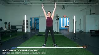 Bodyweight Overhead Squat